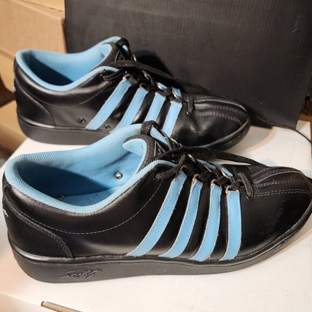 VINTAGE FUBU Unique Chunky Women's US Sz 9 Leather Lace-Up Low-Top Sneaker Shoe